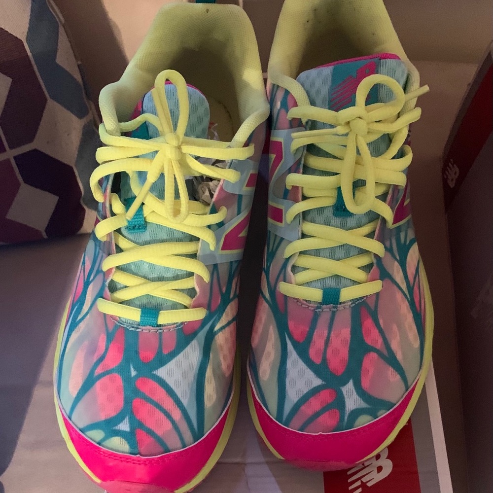 New Balance colorful running shoe